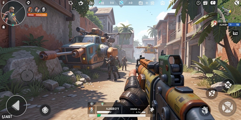 Tampilan gameplay seru dan mendebarkan di AJAIB11.