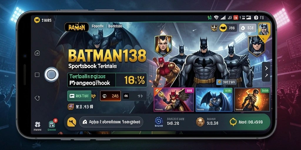 Tampilan dinamis dari gameplay Sportsbook yang seru.
