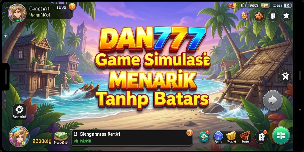 Tampilan screenshot utama DAN777 menampilkan aksi gameplay yang seru dan immersif.