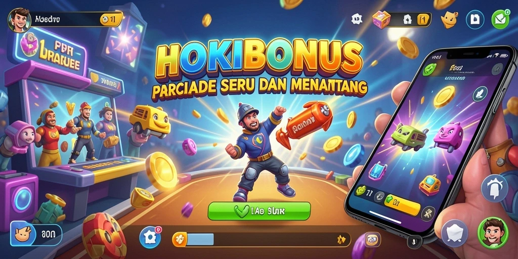 Tampilan gameplay HOKIBONUS yang menarik dan seru.