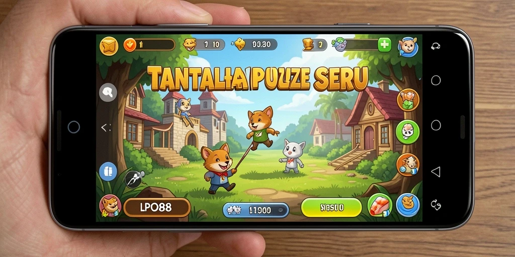 Tampilan gameplay LPO88 yang menantang dan penuh warna.
