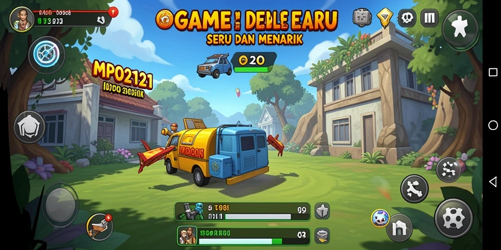 Tampilan gameplay MPO2121 yang memukau dan menenangkan.