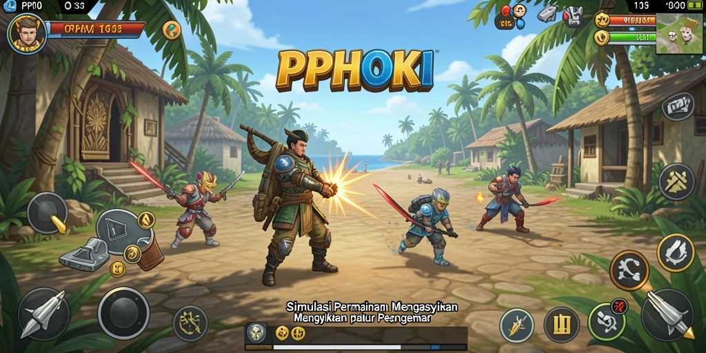 Tampilan menarik dari gameplay PPHOKI yang mengasyikkan.