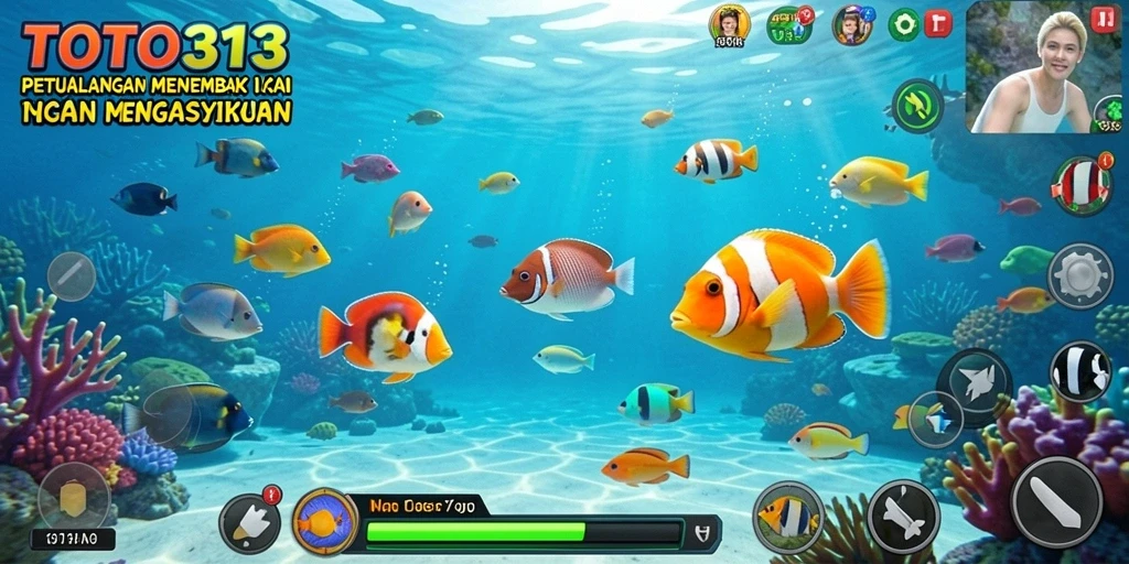 Screenshot TOTO313 menampilkan aksi menembak ikan yang seru.