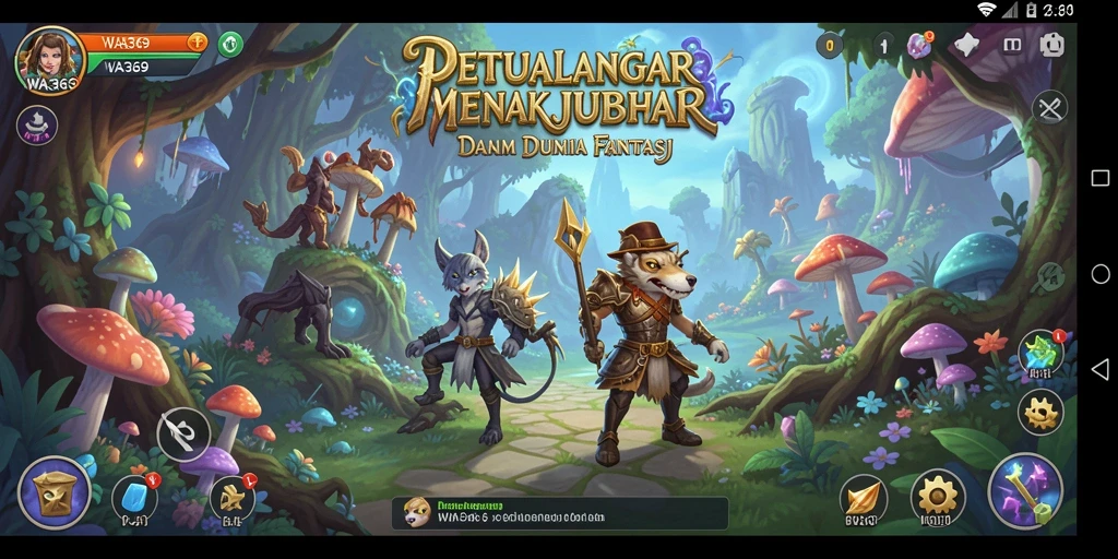 Tampilan gameplay <strong>WA369</strong> yang penuh aksi dan petualangan.